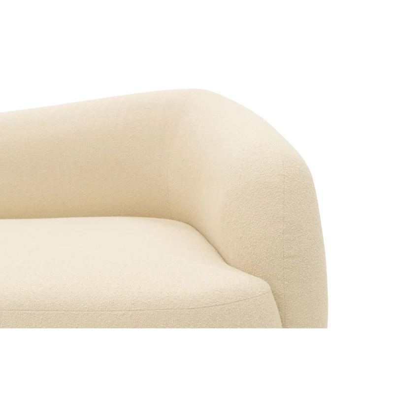 Outdoor Sofa 300 011 Longchair rechts, Gartensofa, Gartenmöbel, Outdoor Möbel, beige, 177 x 105x 79 cm