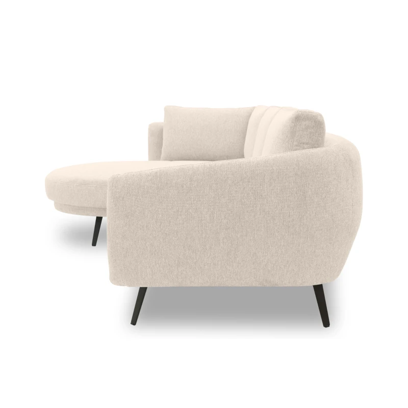 Ecksofa 200 020, Sofa in L-Form, Federkernpolsterung, 292 x 180 x 85 cm (BxTxH), beige