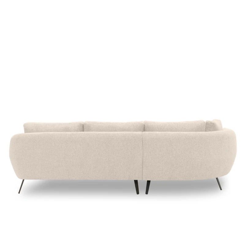 Ecksofa 200 020, Sofa in L-Form, Federkernpolsterung, 292 x 180 x 85 cm (BxTxH), beige