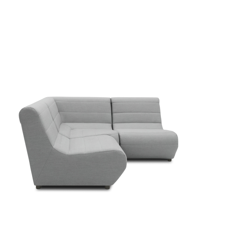 Outdoor Sofa 300 002 1F Element - PE - 1F Element, Gartensofa, Gartenmöbel, Sofa, silber, 179 x 179 x 80 cm
