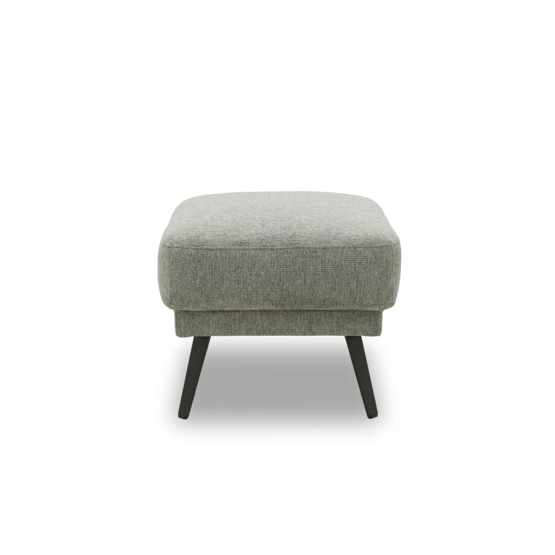 Polsterhocker 200 020, Hocker, rechteckig, mit Federkernpolsterung, 72 x 57 x 46 (BxTxH), grau