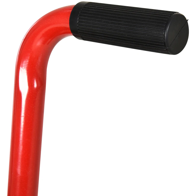 DURHAND Plataforma Elevatória Altura Ajustável 27,5-39,5 cm Elevador para Motocicletas com Base Antiderrapante 48x34x43 cm Vermelho