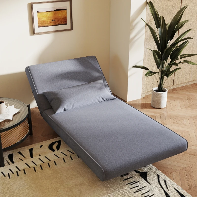 Sofa jednoosobowa, rozkładana sofa, rozkładany fotel, regulowane oparcie, skandynawski styl