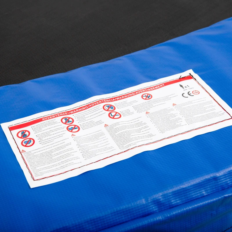 Randafdekking veerafdekking randbescherming voor trampoline 244 / 305 / 366 cm