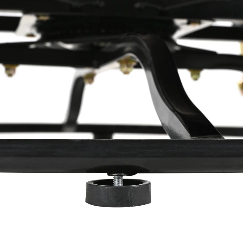 Fauteuil suspendu en rotin pivotant à 360°, avec coussin amovible, 100x80x150 cm, Naturel+Blanc