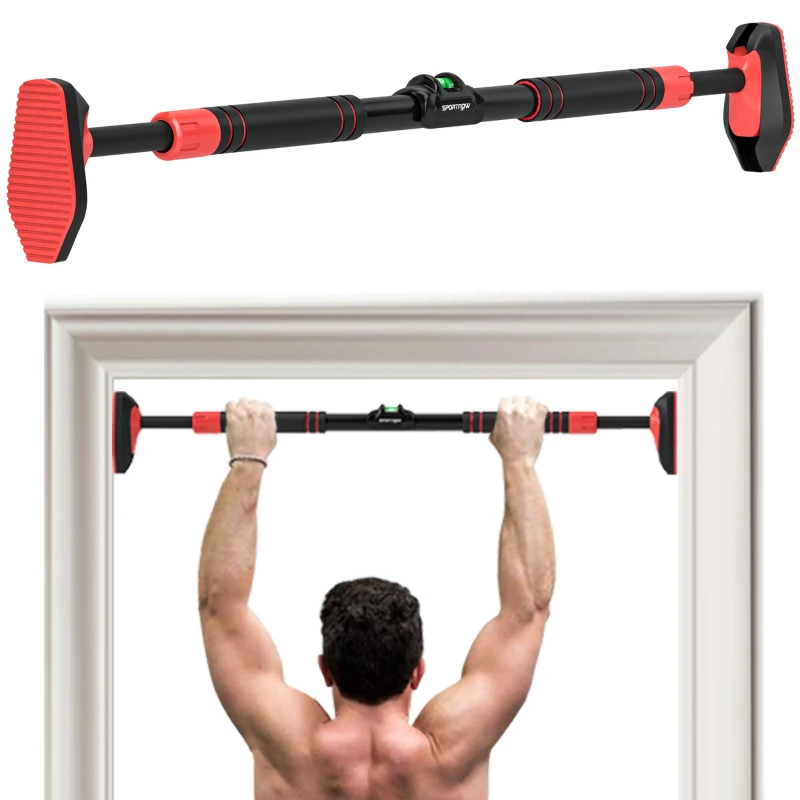 SPORTNOW Pull Up Bar, for 92-120cm Doorways, No Screws, Maximum load 200kg