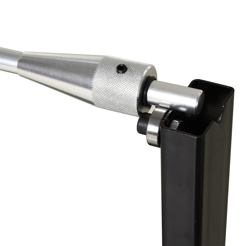 DURHAND Steel Rotating Motorcycle Wheel Balance Stand Black