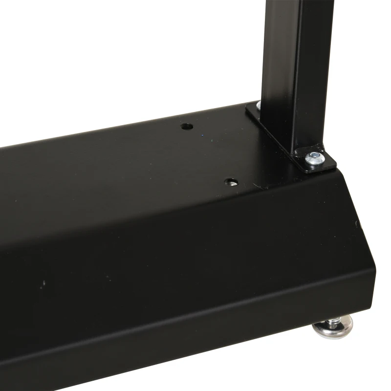 DURHAND Steel Rotating Motorcycle Wheel Balance Stand Black