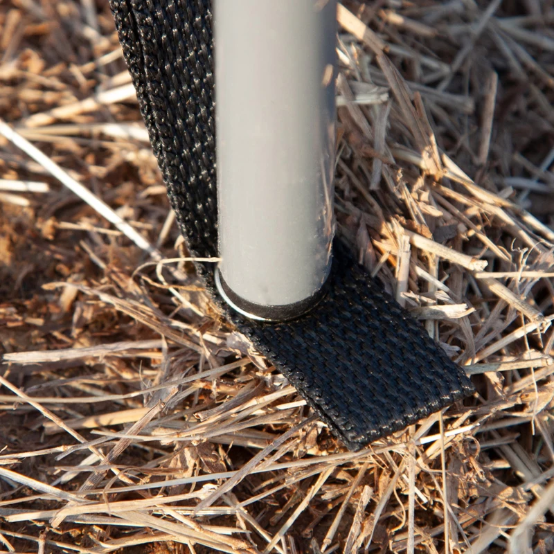 Outsunny Paravânt Pliabil de Plajă în Poliester cu Bare de Oțel, 540x150 cm, Gri