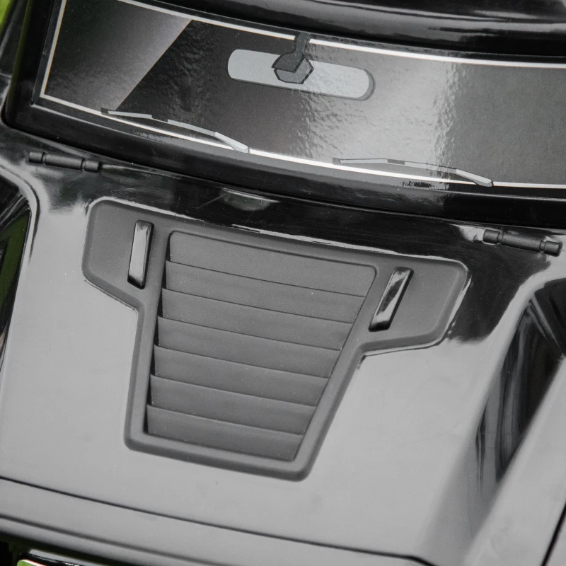 HOMCOM Kinderauto Offroad Spielzeugauto für Kinder, Auto für Kinder mit Lichtern und Musik, Alter 18-36 Monate, 68x30,5x41,5cm, Schwarz