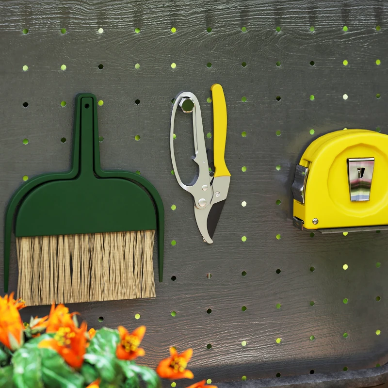 Outsunny 8" Garden Secateurs, Pruning Shears Heavy Duty with Sharp SK5 Blade, Bypass Pruners with Safety Lock and Non-Slip Handles, Lightweight & Ergonomic, Pruning Scissors for Precise Cutting