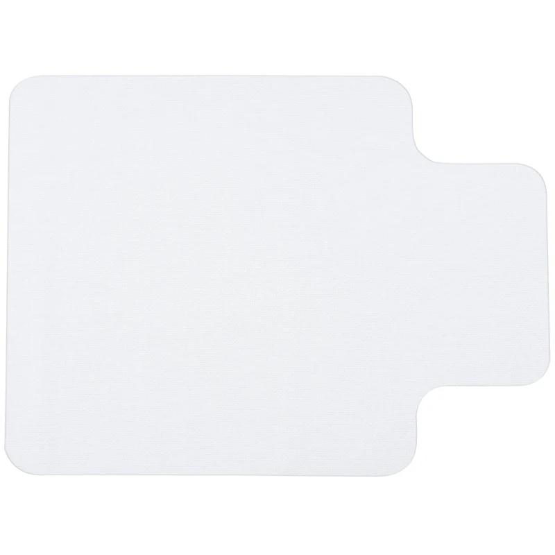 HOMCOM Vloermat voor Harde Vloeren, 90 x 120 cm, Antislip, Transparant, Vloermatten ter Bescherming van Hout en Tegels, voor Kantoor en Thuis