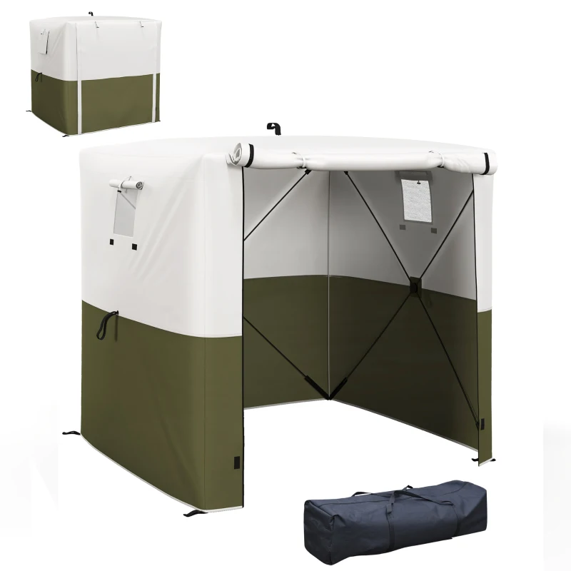 Outsunny 2 x 2m Pop-Up Gazebo, with Accessories - Green