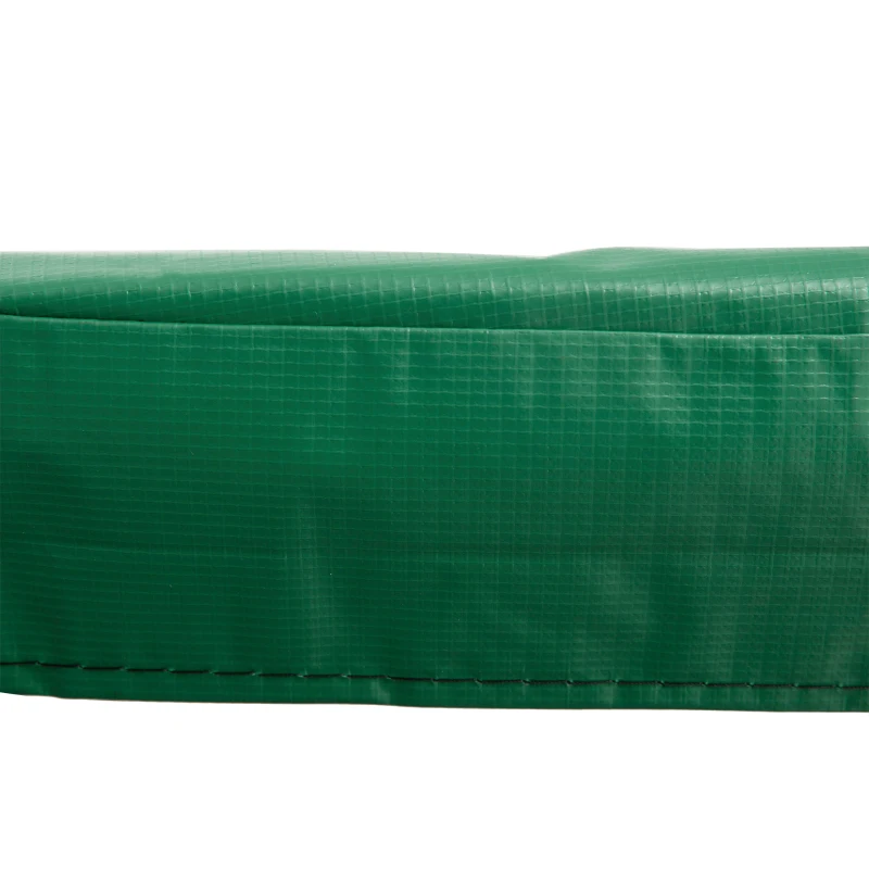 HOMCOM Coussin de protection pour trampoline de remplacement Ø 305 cm bâche à ressorts pour trampoline vert