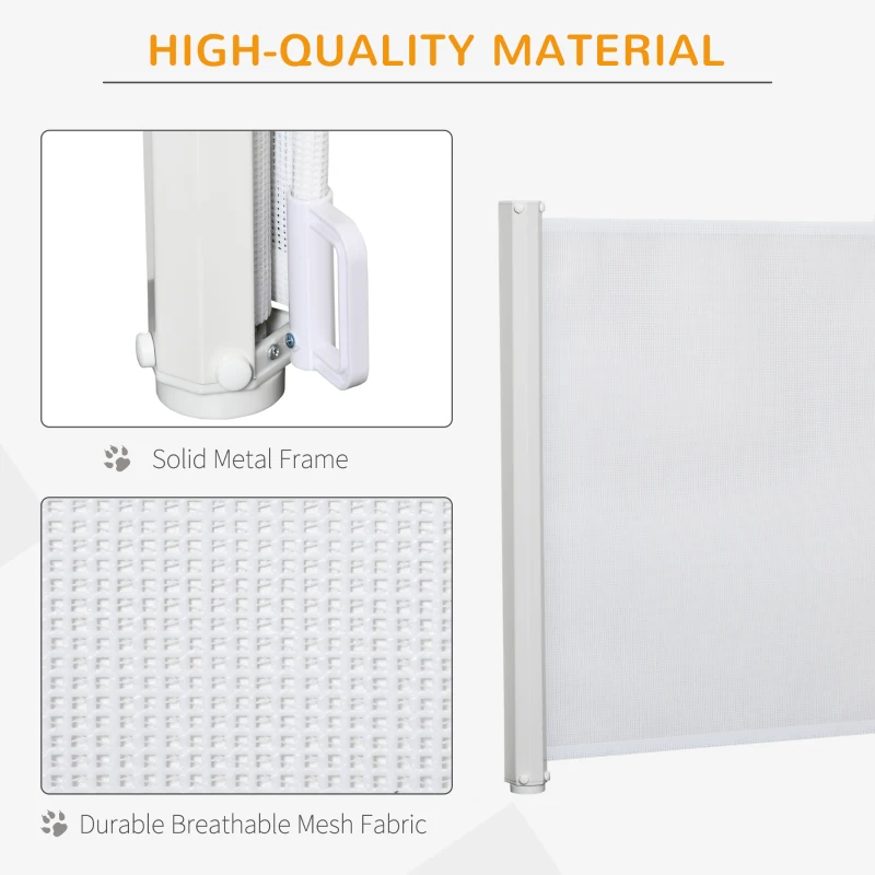 PawHut metalen hondenrek