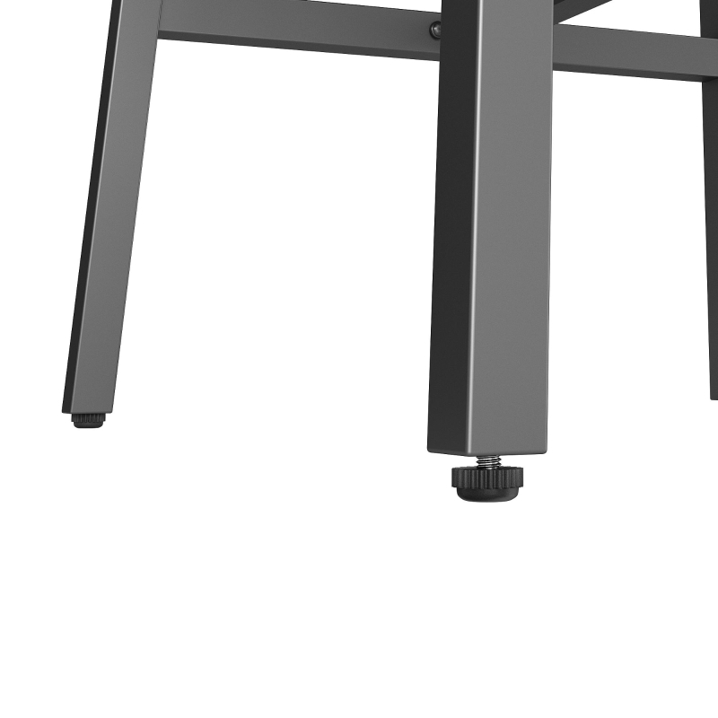 Juego de Muebles de Jardín con Sofá Esquinero y Tablero de Mesa de Vidrio Templado Incluye Cojines de Asiento y Respaldo Gris