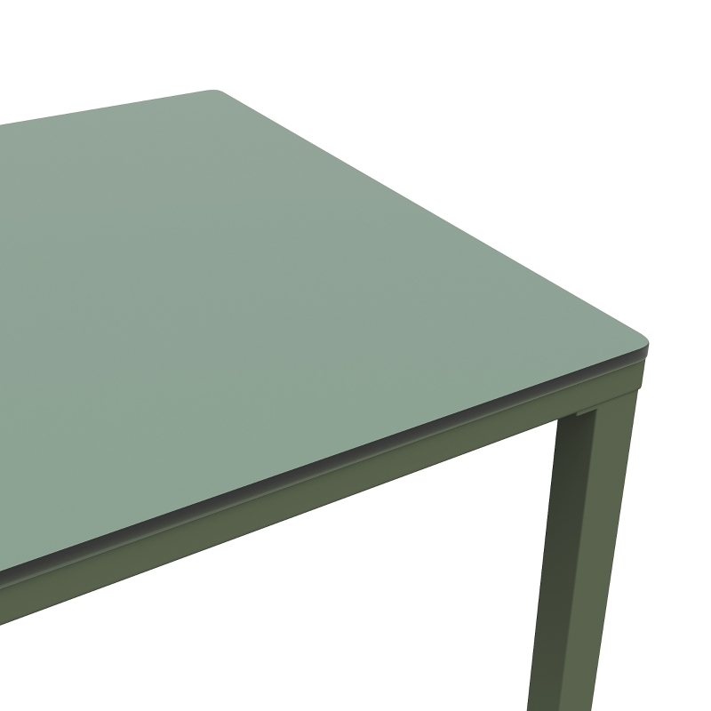 Juego de Muebles de Jardín para 4-5 Asientos 1 Mesa de Centro de Vidrio Templado Cómodos Cojines y Almohadas Beige