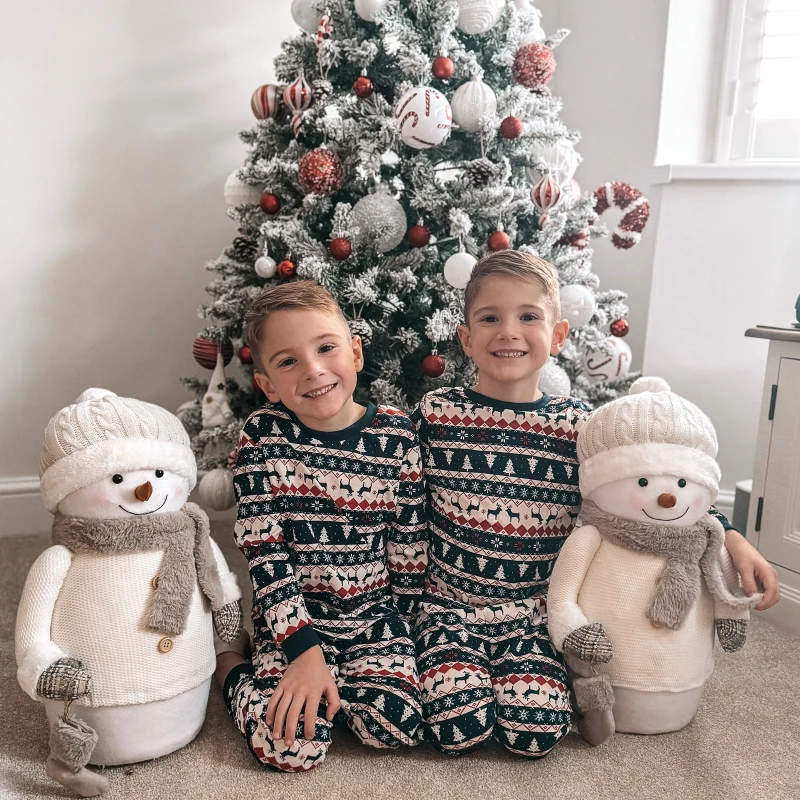 HOMCOM Kunstmatige Kerstboom met Sneeuw-Effect, Vlamvertragend, Scharnierconstructie, Groen/Wit