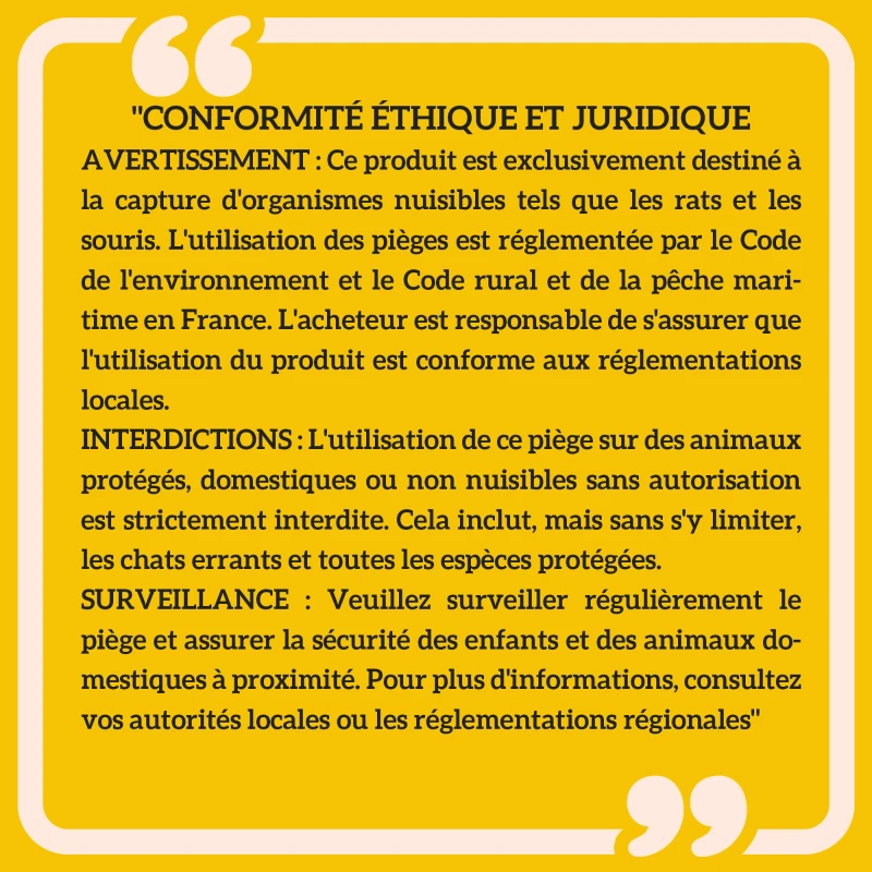 Outsunny Cage attrape animaux nuisibles 1 entrée dim. 60 x 18 x 20 cm vert foncé