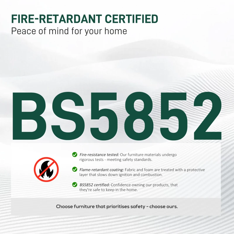 HOMCOM Two-Seater Velvet-Feel Sofa - Green