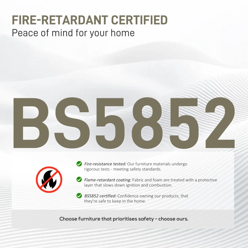 HOMCOM Two-Seater Velvet-Feel Sofa - Beige