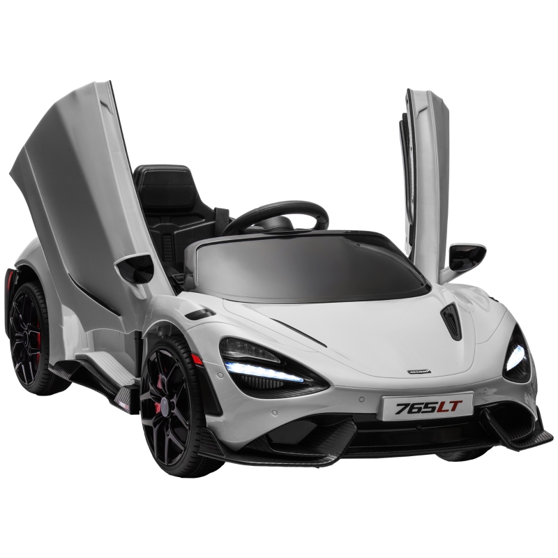 AIYAPLAY McLaren 765LT Licensed 12V Kids Electric Ride on Car with