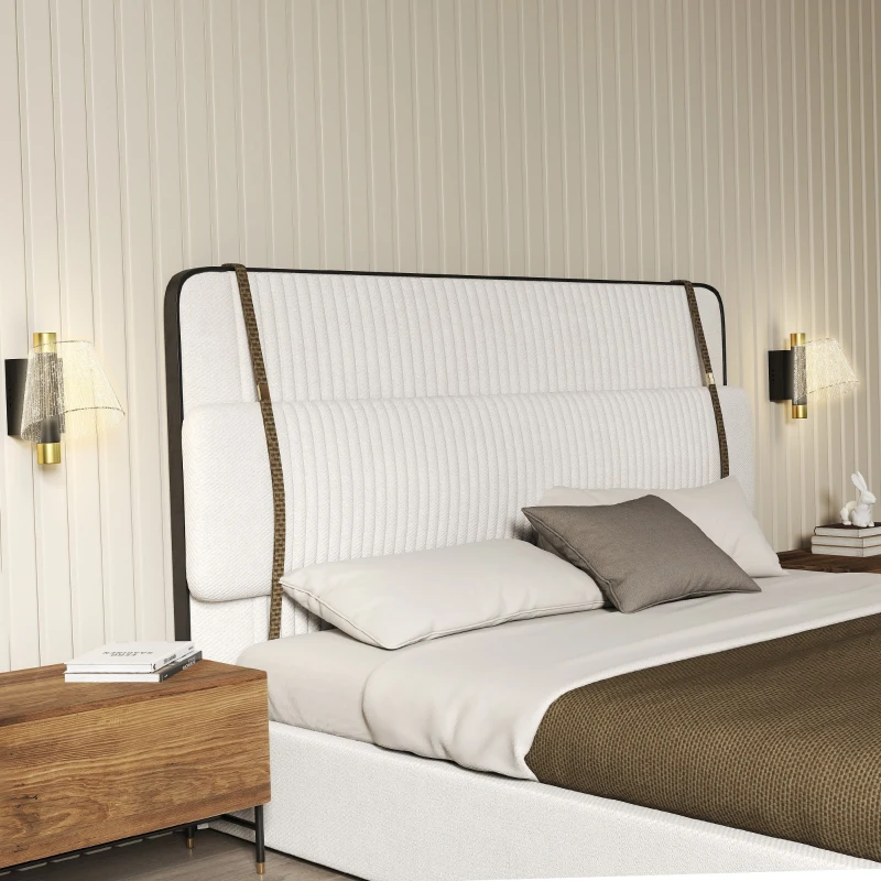 HOMCOM Led Wall Lamp 2 Pack, 5W Modern Indoor Starry Wall Light, Colour Temperature Adjustable 3000K/4000K/6500K, for Bedroom, Living Room, Hallway, Stairs, Black