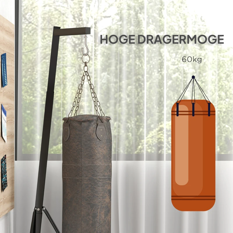 SPORTNOW Set van 2 kunstmatige buxusbomen, 2 buxusbomen, voor buiten, 17 cm x 17 cm x 60 cm, groen + bruin + zwart