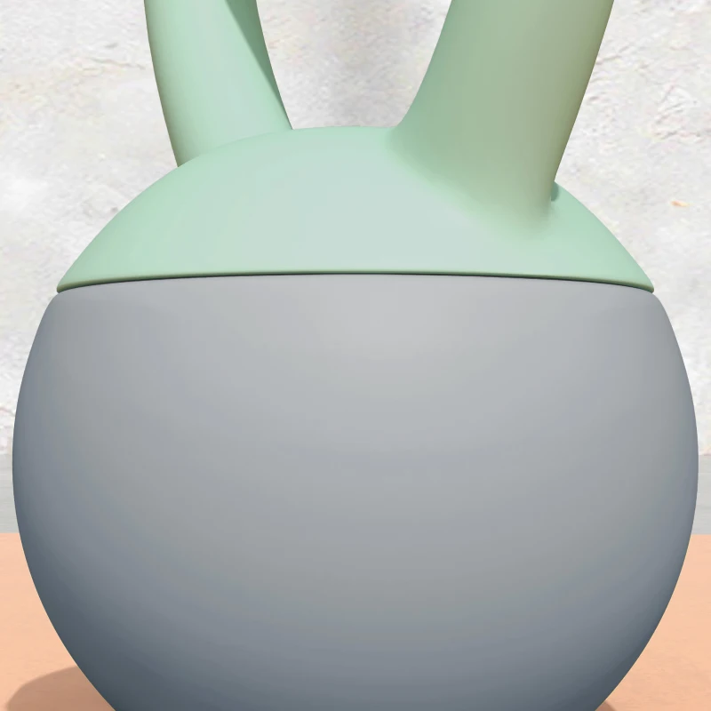 SPORTNOW Kettlebell 6 kg con Manico Antiscivolo, Riempita di Sabbia Metallica, 19x19x28 cm, Verde e Grigio