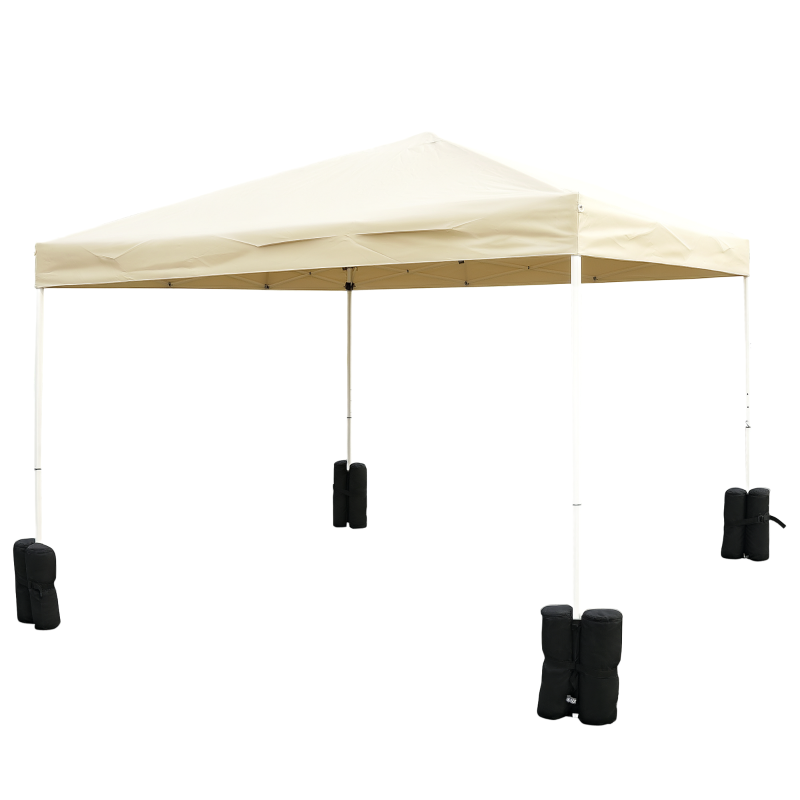 Lot De 6 Sacs De Lestage Noirs Pour Tonnelle Et Tente Pop-up - Poids Jusqu'à 20 Kg