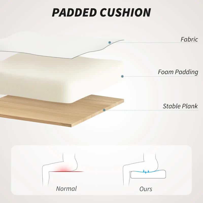 HOMCOM Breathable Mesh Office Chair, Ergonomic Swivel Computer Chair with Flip-up Armrests, Lumbar Back Support for Home/Office, White