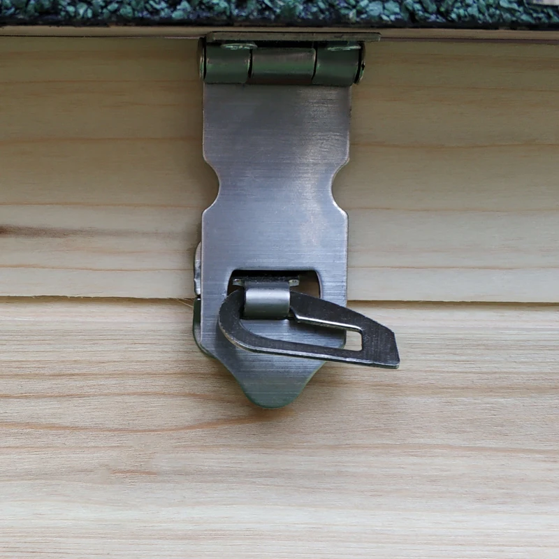 PawHut Kippenhok met ren kippenhuis kippenhok legnest massief houten stok