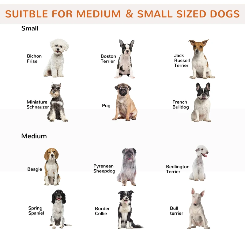 PawHut Dog Safety Gate, 3 Panel, Pine Frame Indoor Foldable Dog Barrier w/Supporting Foot Dividing Line