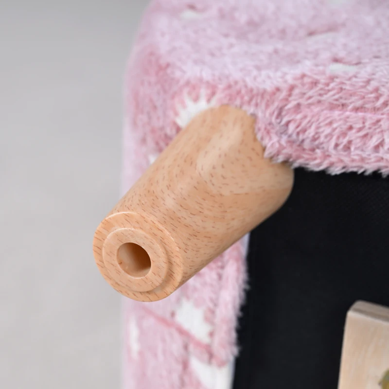 AIYAPLAY Kids Armchair, Glow in the Dark Chair with Star Design for Bedroom, Playroom, Kids Room, Pink