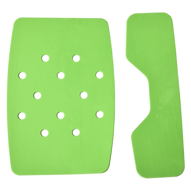 HOMCOM Scaun de dus pentru persoane in varsta, scaun de dus reglabil pe inaltime pe 6 nivele cu spatar, scaun curbat, suport pentru picioare anti-alunecare si suport pentru cap de dus, verde