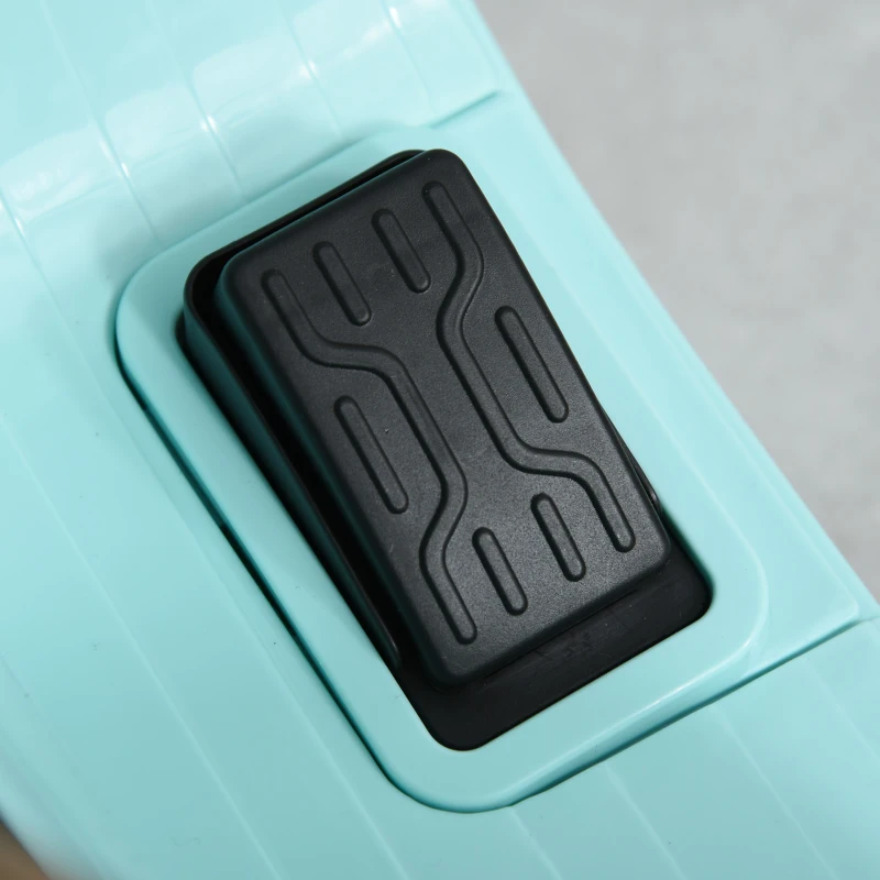 HOMCOM VESPA elektrische motorfiets kindermotorfiets elektrisch voertuig 18-36 maanden 3 km/h LED licht geluid PP-kunststof metaal groen 66.5 x 38 x 52 cm