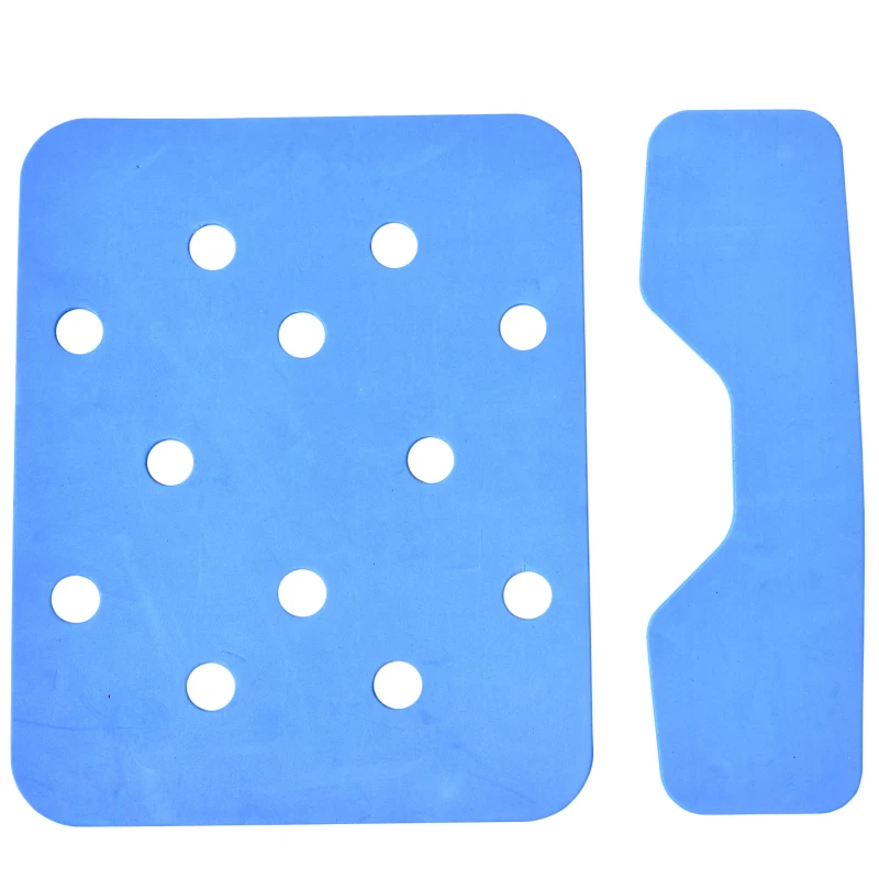 Homcom Scaun Dus Batrani – Reglabil, Cotiere si Picioare cu Ventuza