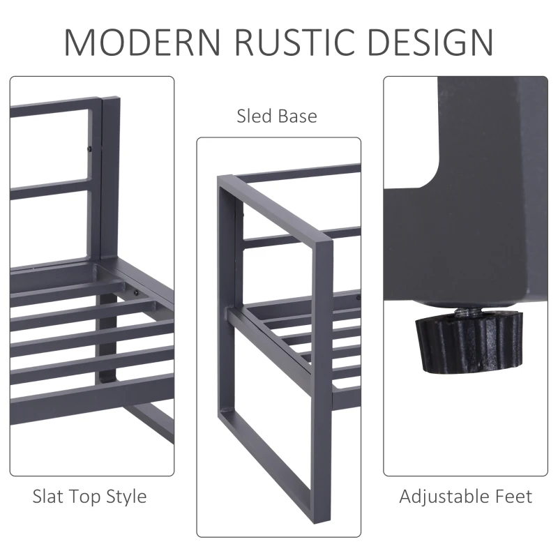 Outsunny 6-delig Tuinset tuinset tuinbankset