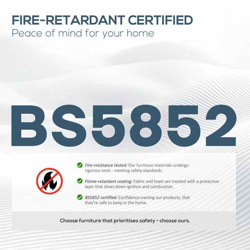 HOMCOM 135° Push Back Recliner Armchair, with Footrest - Blue