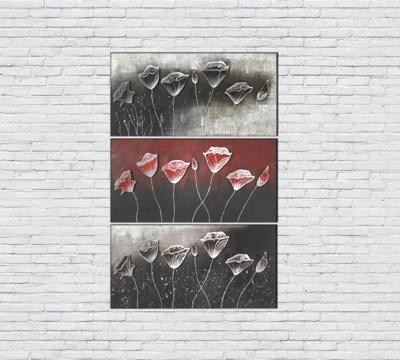 STONES Ulei pe pânză (70 x 140 cm) 4cm X 70cm H. 140cm