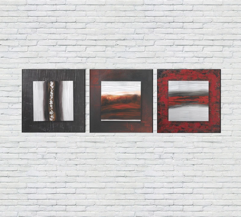 STONES Ulei pe pânză (80 x 80 cm) 4cm X 80cm H. 80cm