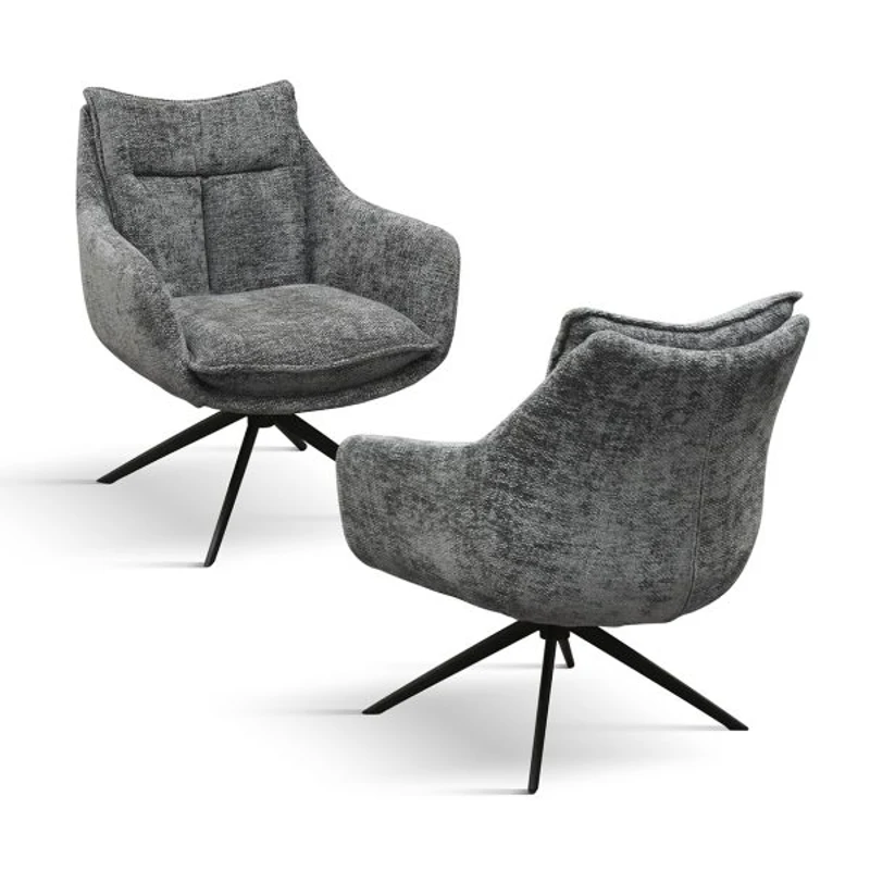 PAZZO DESIGN Fotoliu Vittoria gri