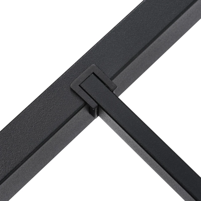 Upholstered Double Bed with LED Lighting, USB Type-C Charging, Bed Frame with Storage Headboard, Drawers, 208L x 137W x 110H cm, Grey