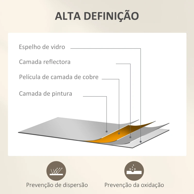 HOMCOM Espelho Decorativo de Parede com 2 Peças 30x120 cm Espelho em Forma de Arco e Estrutura de Metal para Entrada Dourado