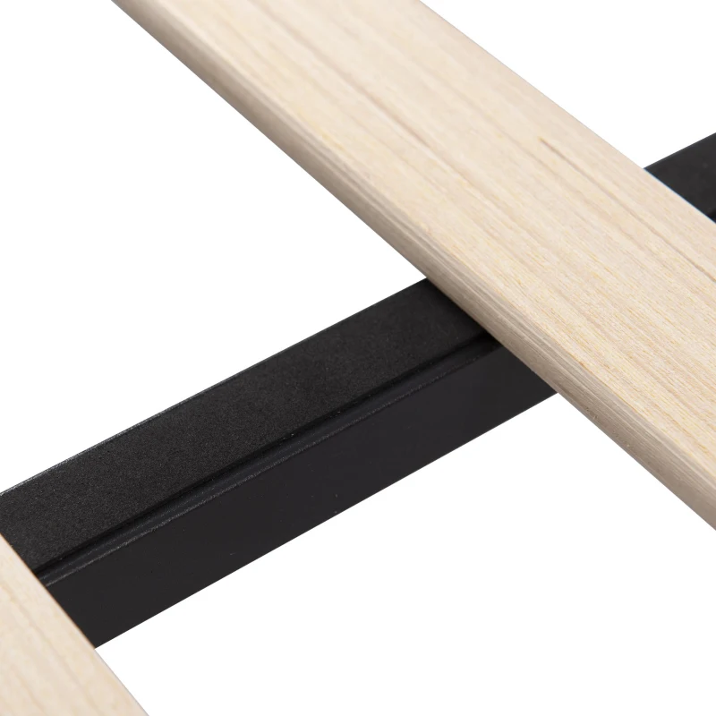 Upholstered Single Bed with USB & Type-C Charging Ports, Teenager Bed for Bedroom & Guest Room, 197L x 103W x 103H cm, Grey