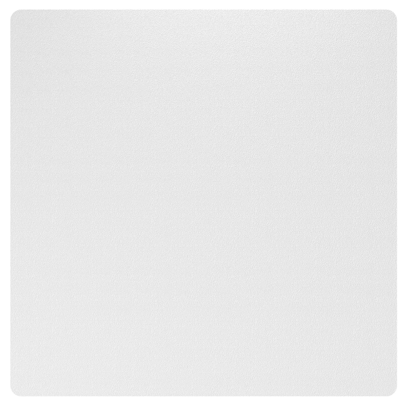 HOMCOM Tapete Protetor para Chão 120x120 cm Tapete para Cadeira de Escritório Protetor de Chão Transparente