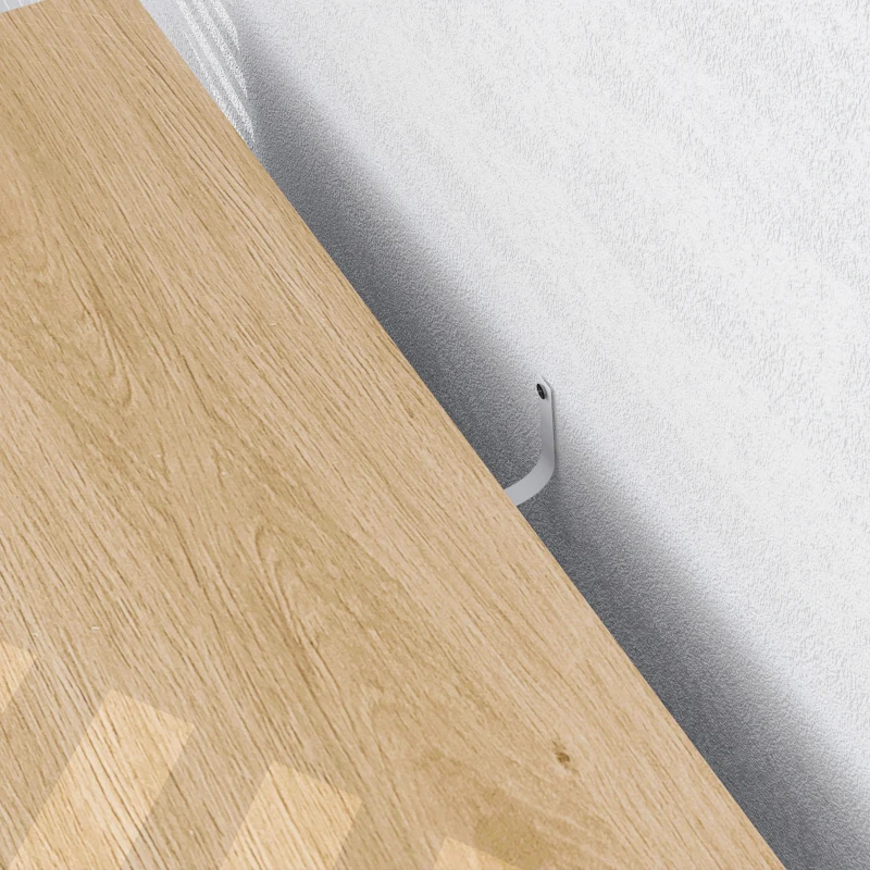 HOMCOM Móvel de Banheiro Móvel de Armazenamento com Compartimentos Abertos e Armário 80x35x70 cm Madeira Natural