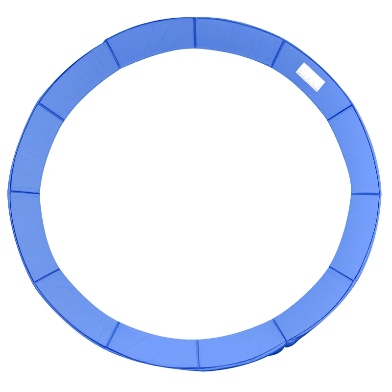 HOMCOM 12ft Trampoline Pad Φ366cm Trampoline Accessories Surround Pad Thick Foam Pads Padding Replacement Spare- Blue