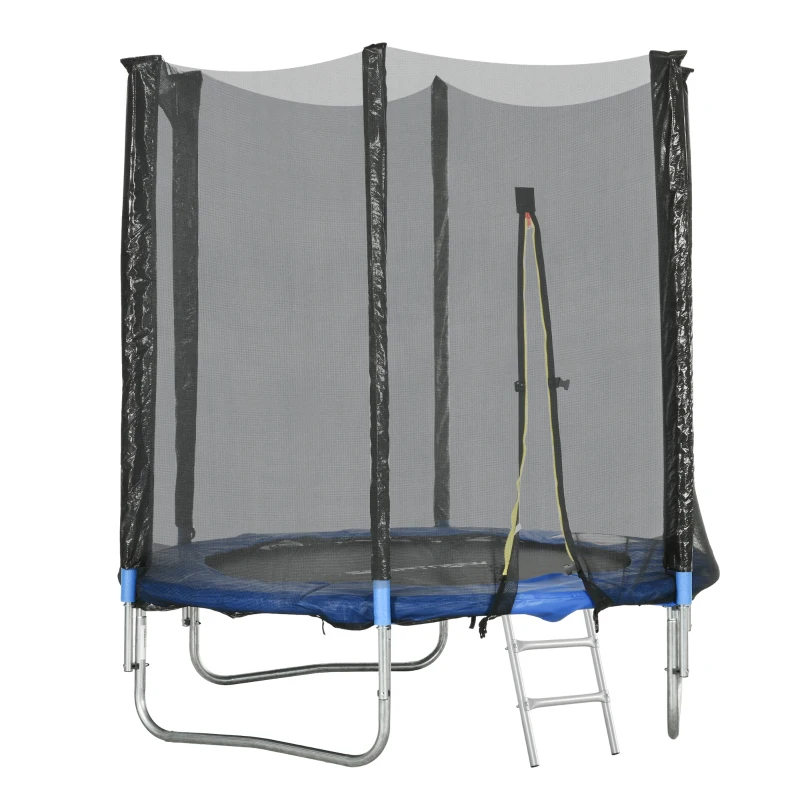 SPORTNOW Trampoline d'extérieur avec filet de sécurité Ø180 cm pour enfants et adultes