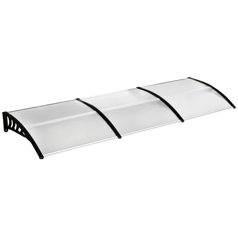 Outsunny Copertina pentru exterior, 90x295x23.5 cm, negru
